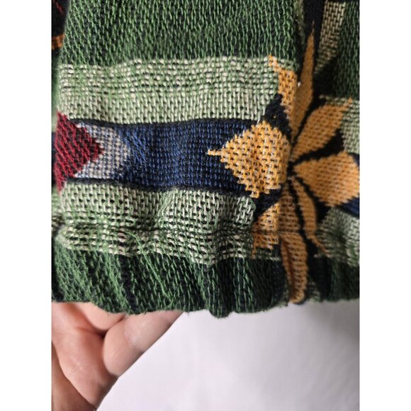 Vintage Painted Pony Southwest Aztec Tapestry Coat Size Small Women’s - Picture 10 of 15